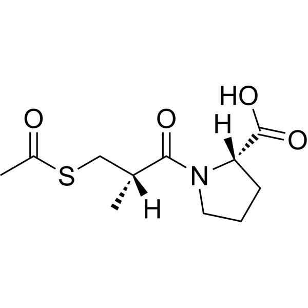 Captopril EP Impurity J (S-Acetylcaptopril) 64838-55-7_Drug Metabolite ...